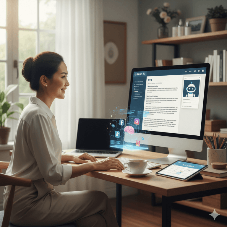 Hướng dẫn viết content bằng AI cho chủ shop