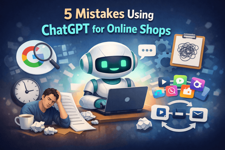 5 sai lầm khi dùng Chat GPT khiến chủ shop càng dùng càng bận